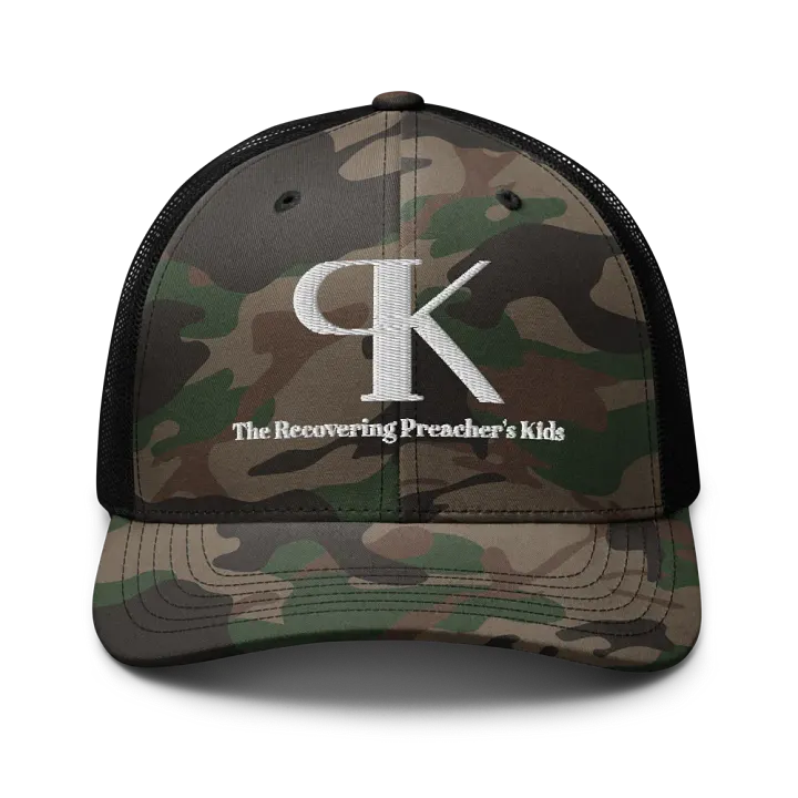 RPK Logo Camo Trucker Hat product image (1)