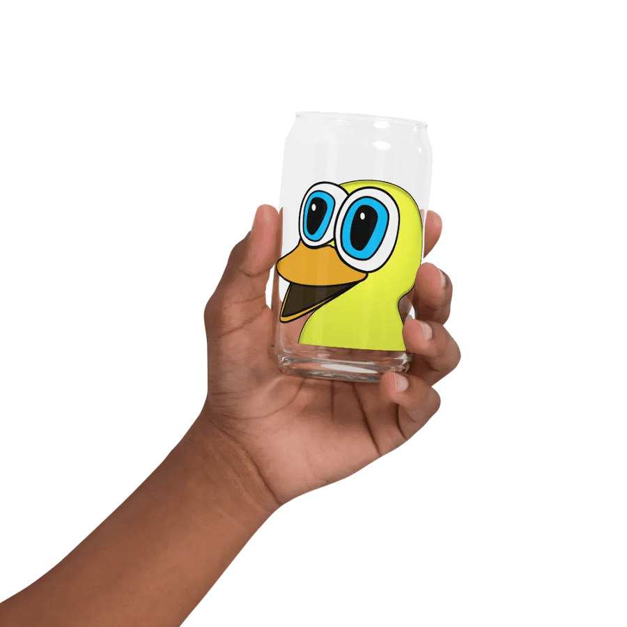 Quackers Can-Shaped Glass product image (2)
