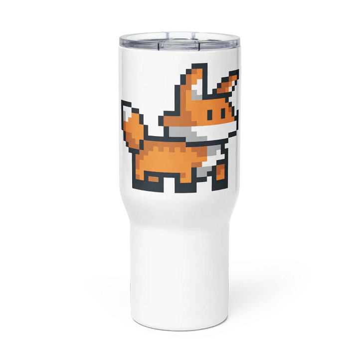 Fox Pixel Art Travel Mug product image (3)