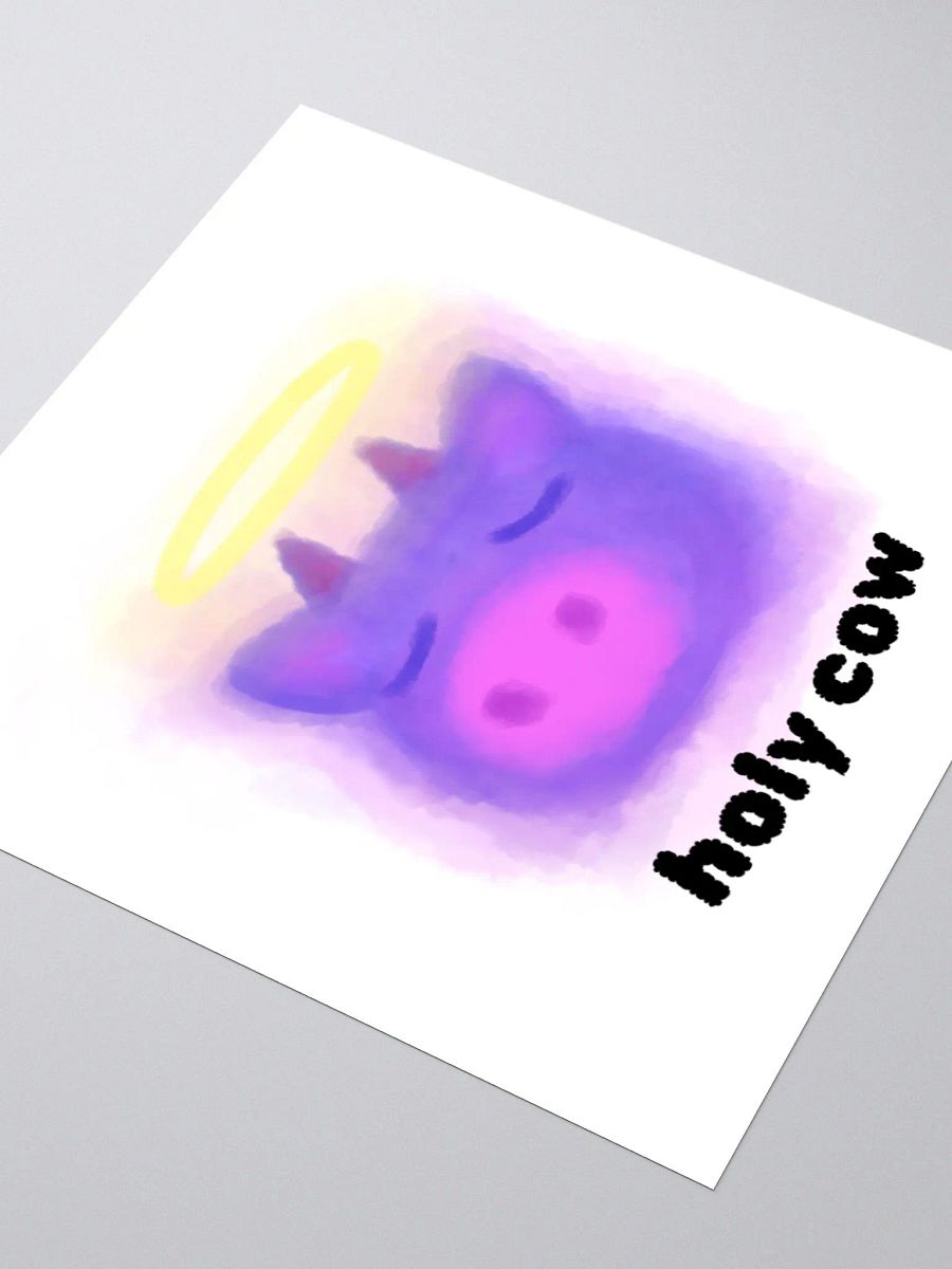HOLY COW Sticker product image (9)