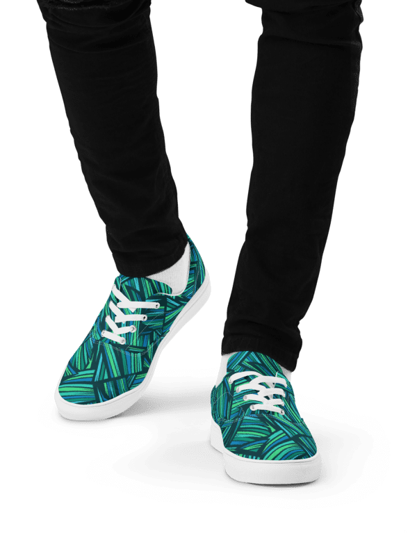 Aqua Angles | Men's Lace-Up Canvas Shoes product image (2)