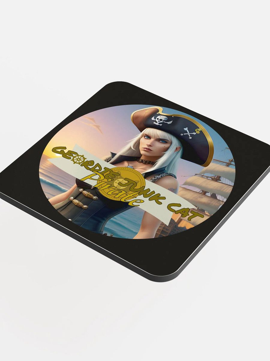 Pirate TWO Drink Coaster (3.74″x 3.74″, US and EU SHIPPING) product image (4)