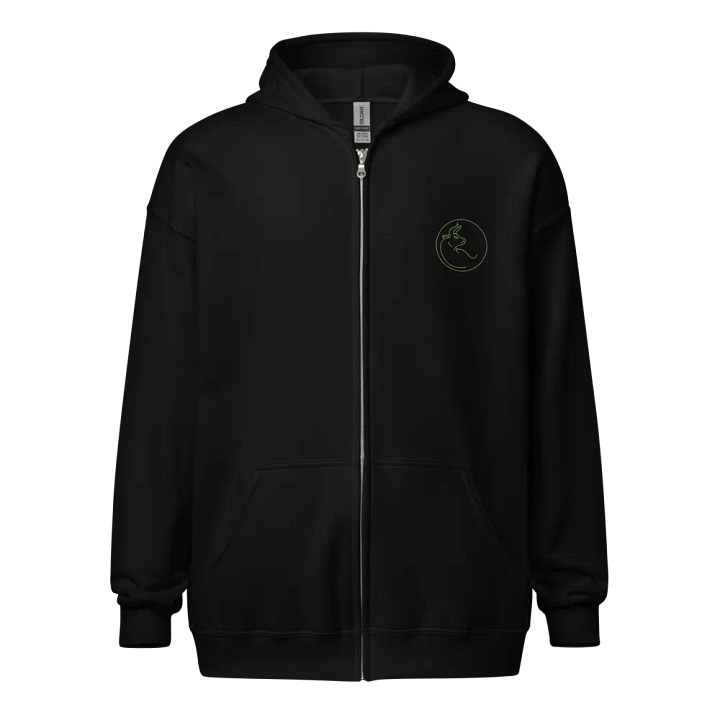 Minimalist Taurus Circle Zip Hoodie product image (1)