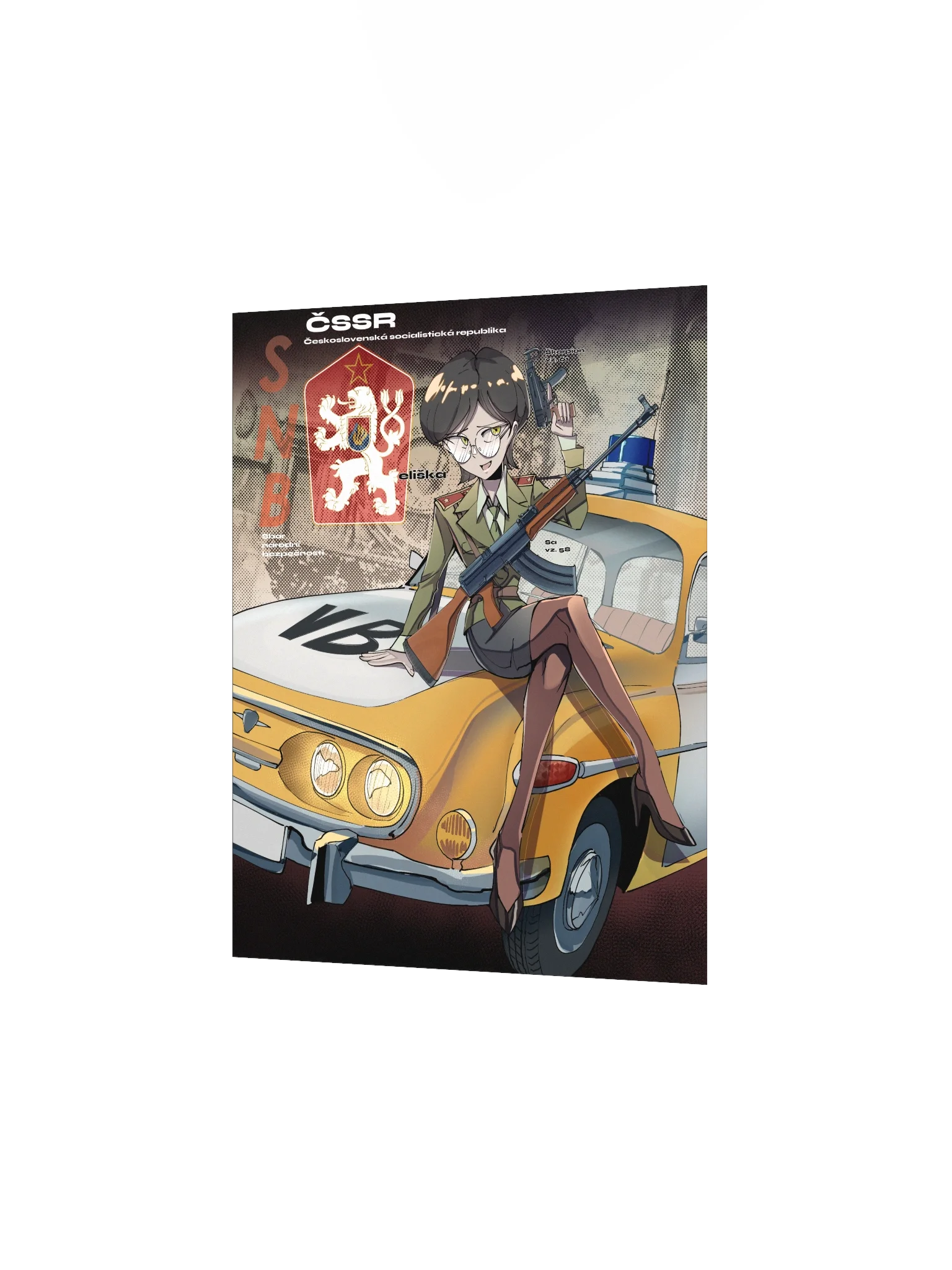 Czech SNB Girl PRINT product image (11)