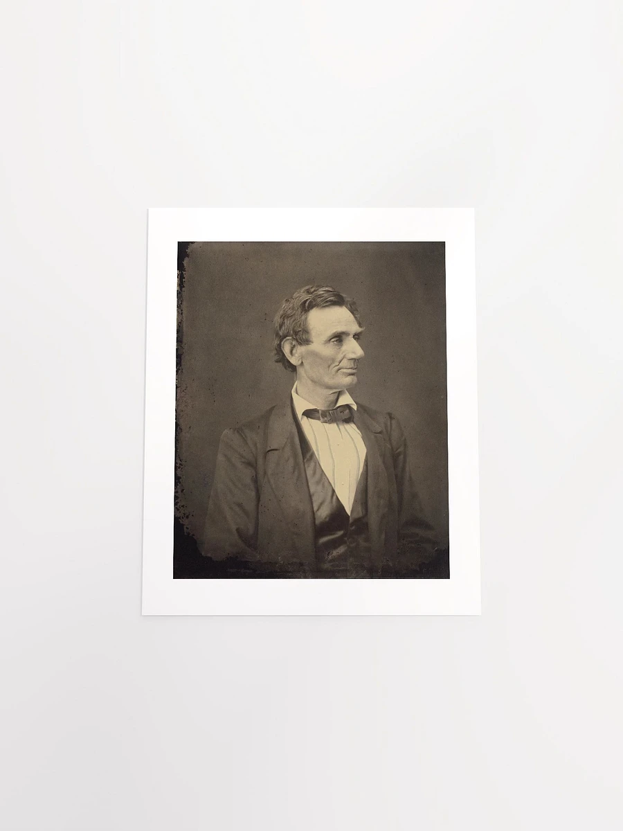 Abraham Lincoln By Alexander Hesler & George B. Ayres (1860) - Print product image (4)