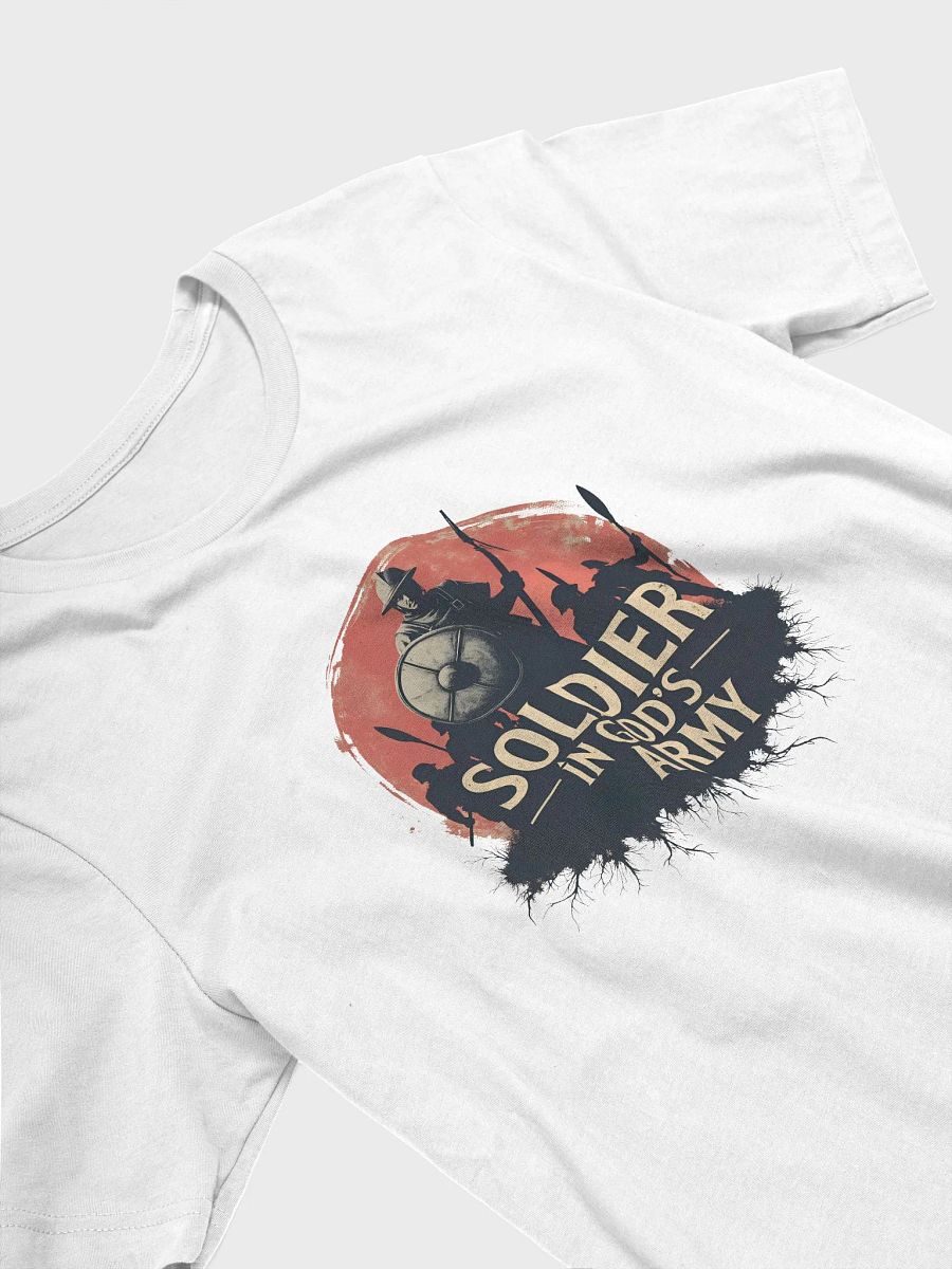 Soldier in God's Army: A Christian Warrior T-Shirt product image (13)
