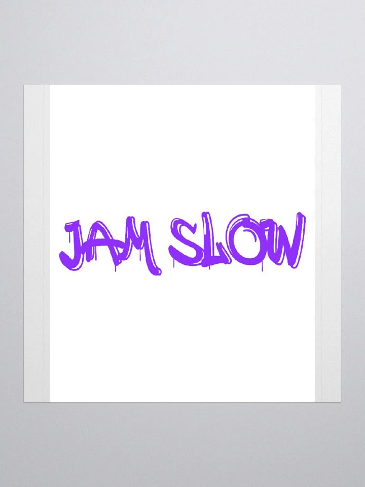 Jam Slow Sticker product image (1)