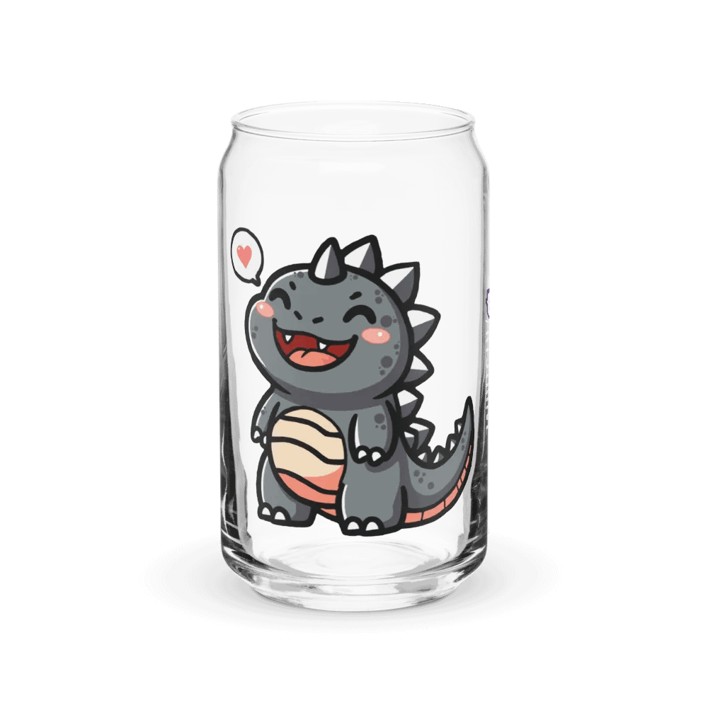 Happy Goji - Glass w/ Lid+Straw product image (1)