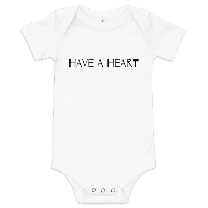 Have A Heart Baby Grow product image (1)