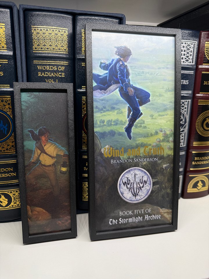 Cosmere bookmark frames *Bookmarks not included* product image (1)