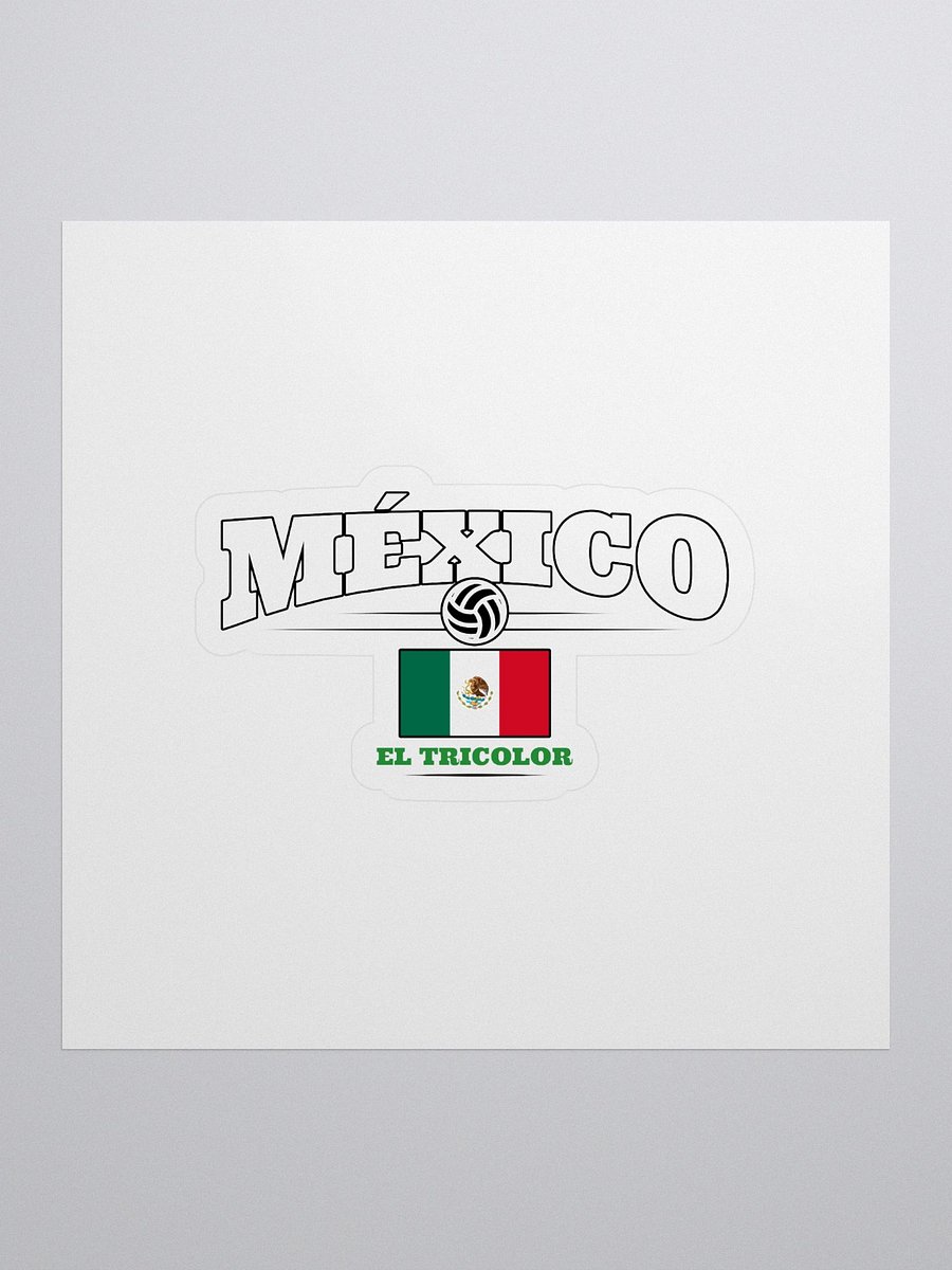 MÉXICO Soccer Ball Kiss Cut Stickers product image (2)