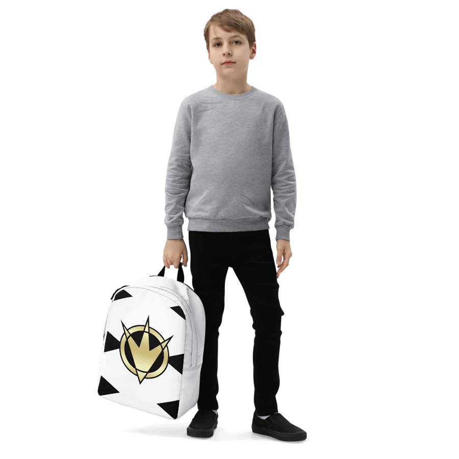 PRDT White Minimalist Backpack product image (6)