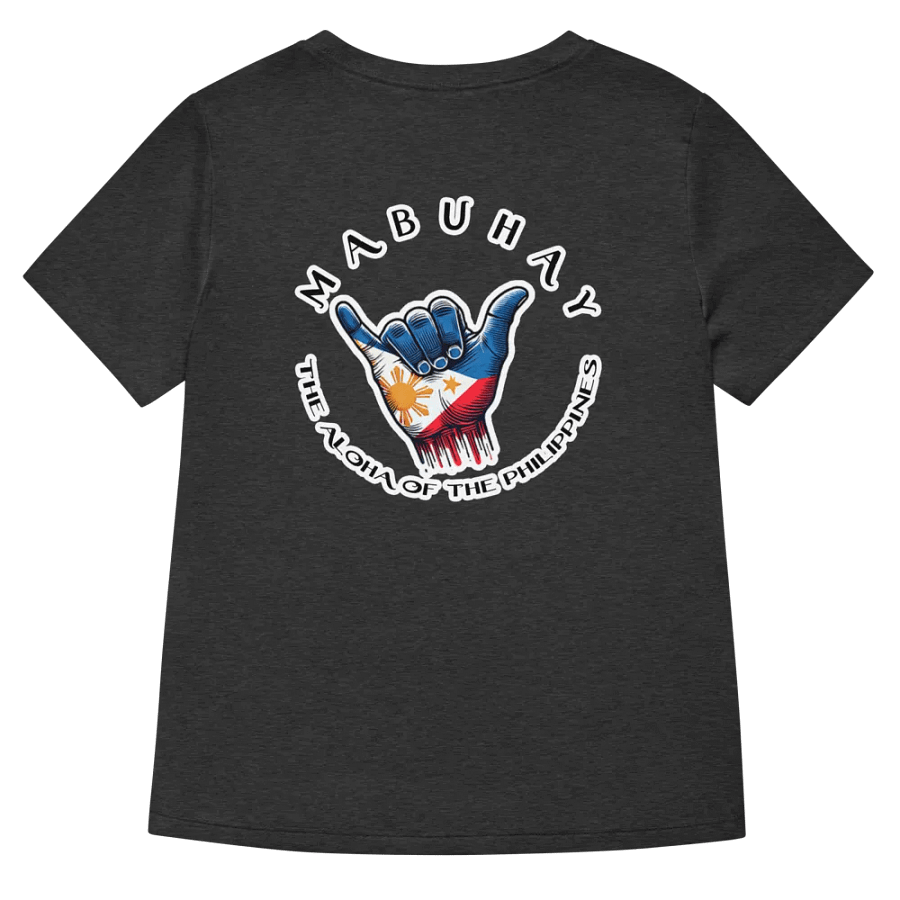 Women’s Relaxed V-Neck Tee - Mabuhay - The Aloha of the Philippines™