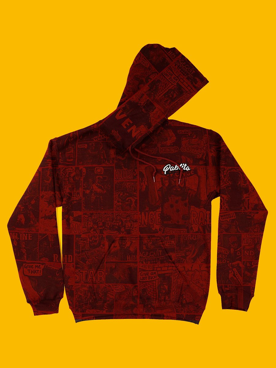 Red Thumbnail Collection Hoodie (Red Hood) product image (1)