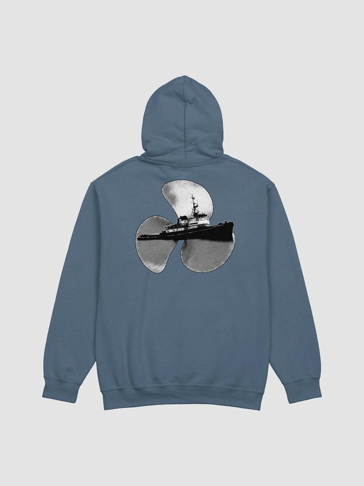 Three blade prop & Jack tug Hoodie product image (1)