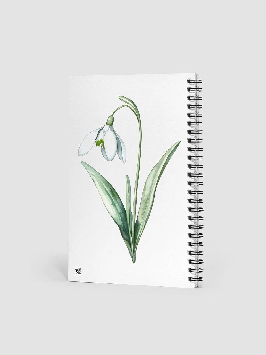 Snowdrop Notebook product image (2)