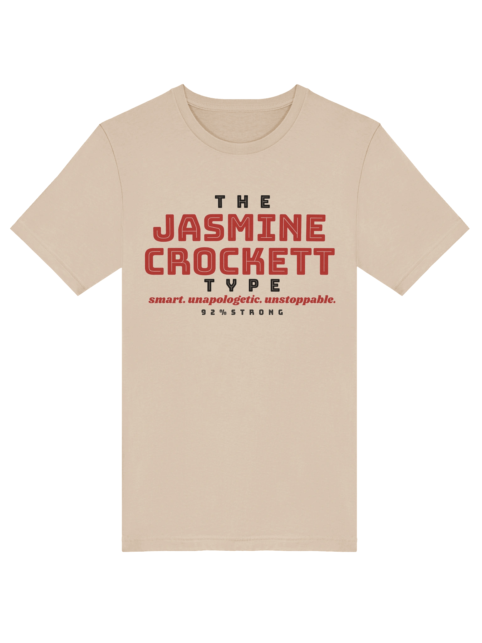 The Jasmine Crockett Type Tshirt product image (23)