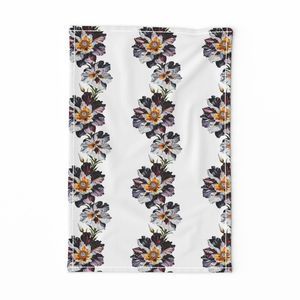 Seamless Pattern - Vertical Floral Stripes in Shades of Red and Gray product image (11)