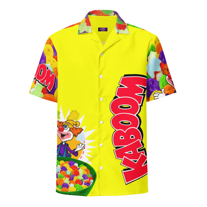 🥣 Saturday Morning Breakfast Kaboom! Hawaiian Button up 🥣 product image (2)