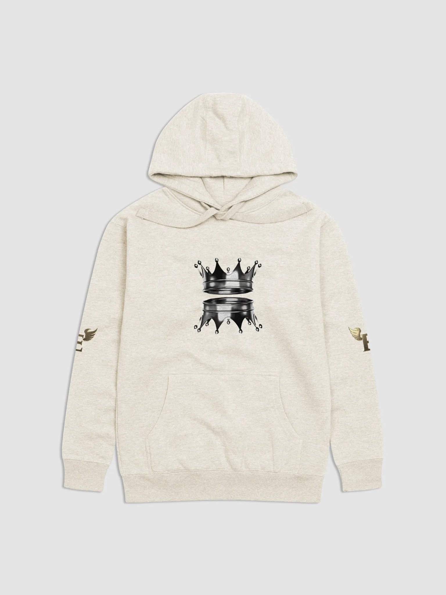 Split crown hoodie product image (2)