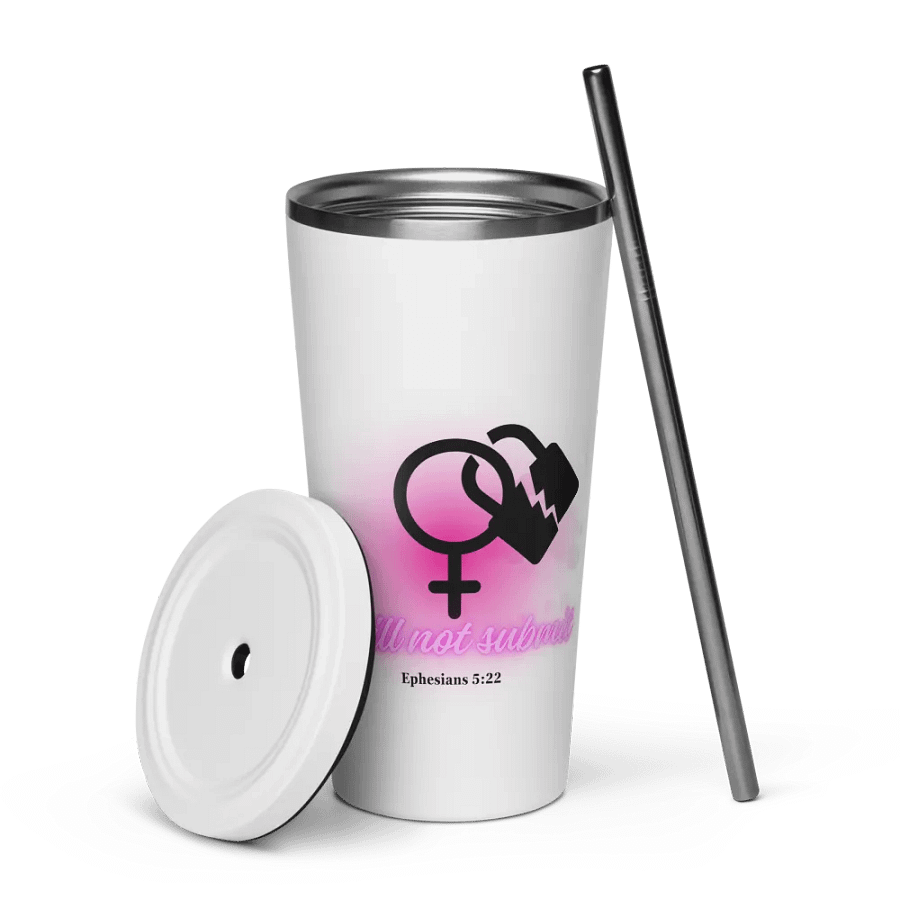 I Will Not Submit Tumbler product image (5)