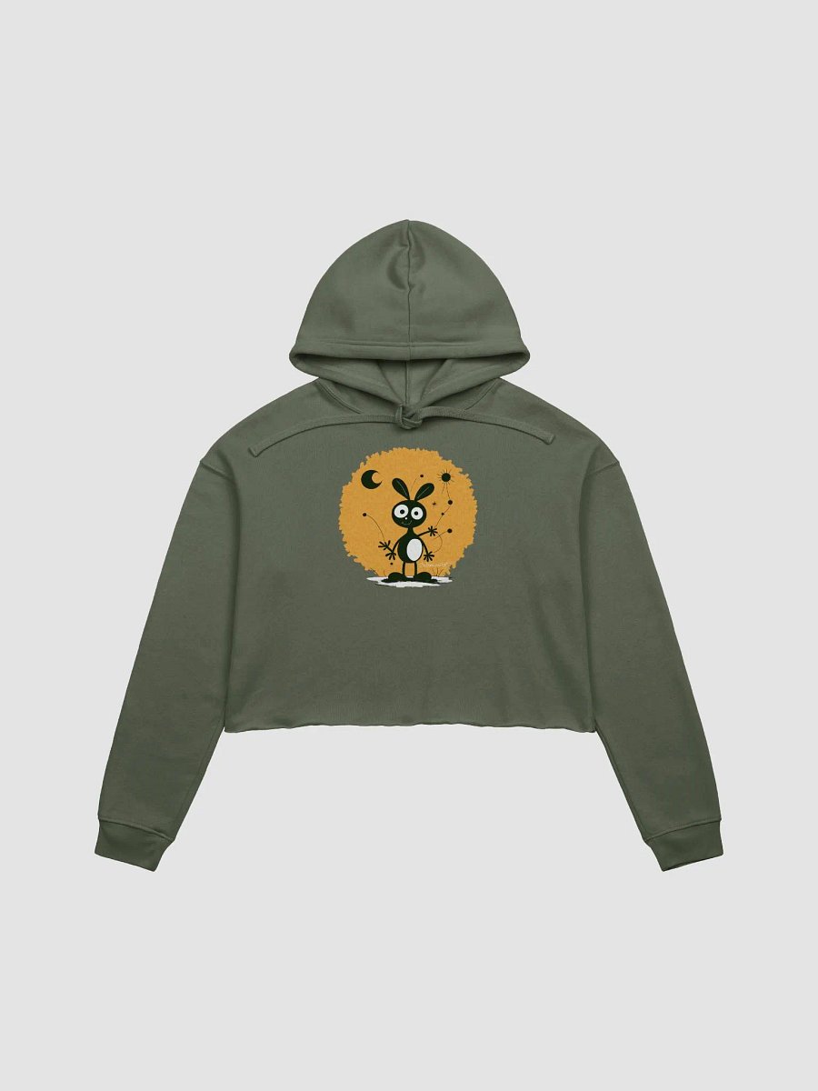 Bella+Canvas Fleece Crop Hoodie product image (4)