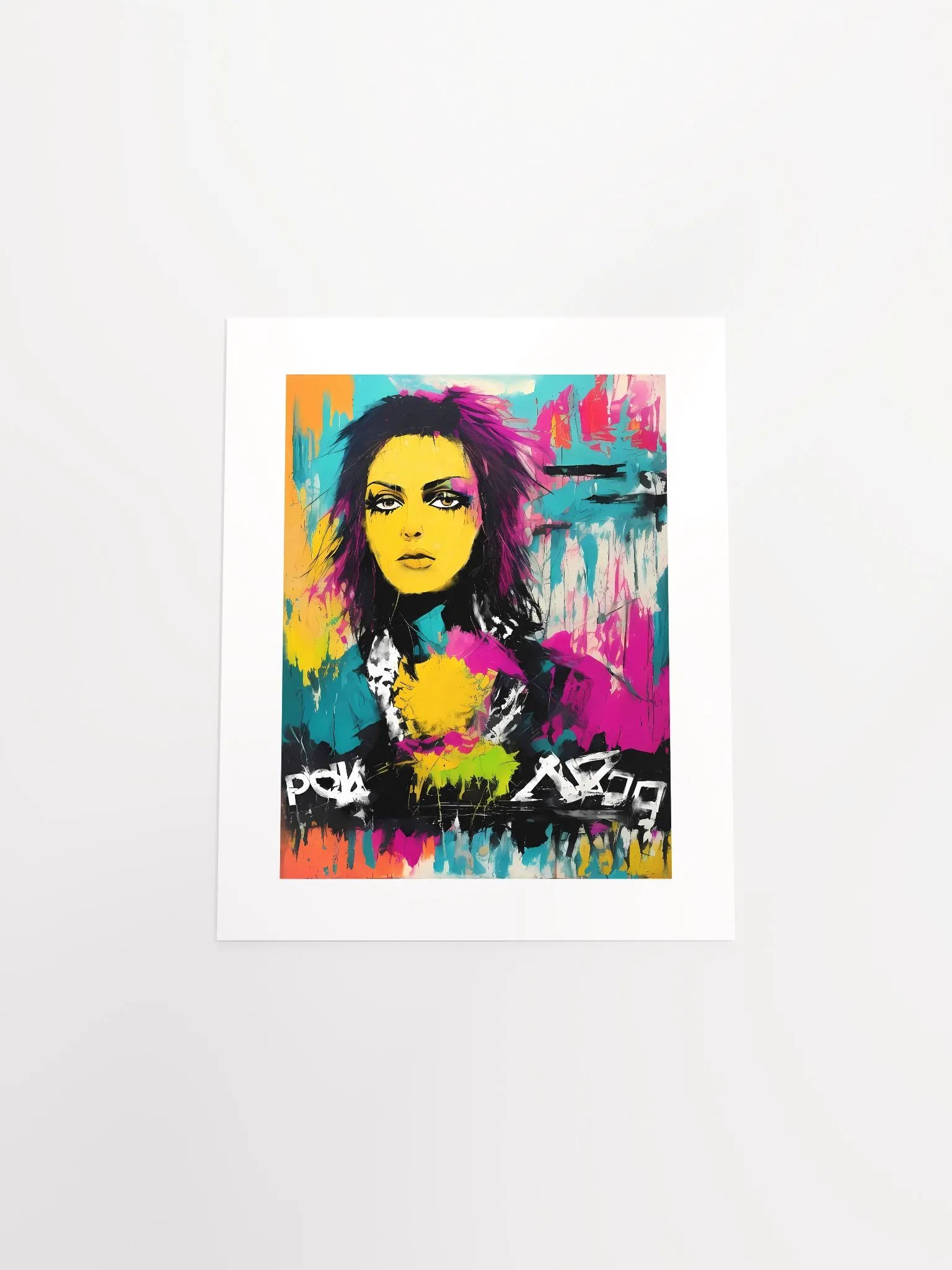 Punk Rock Pop Star - Print product image (4)