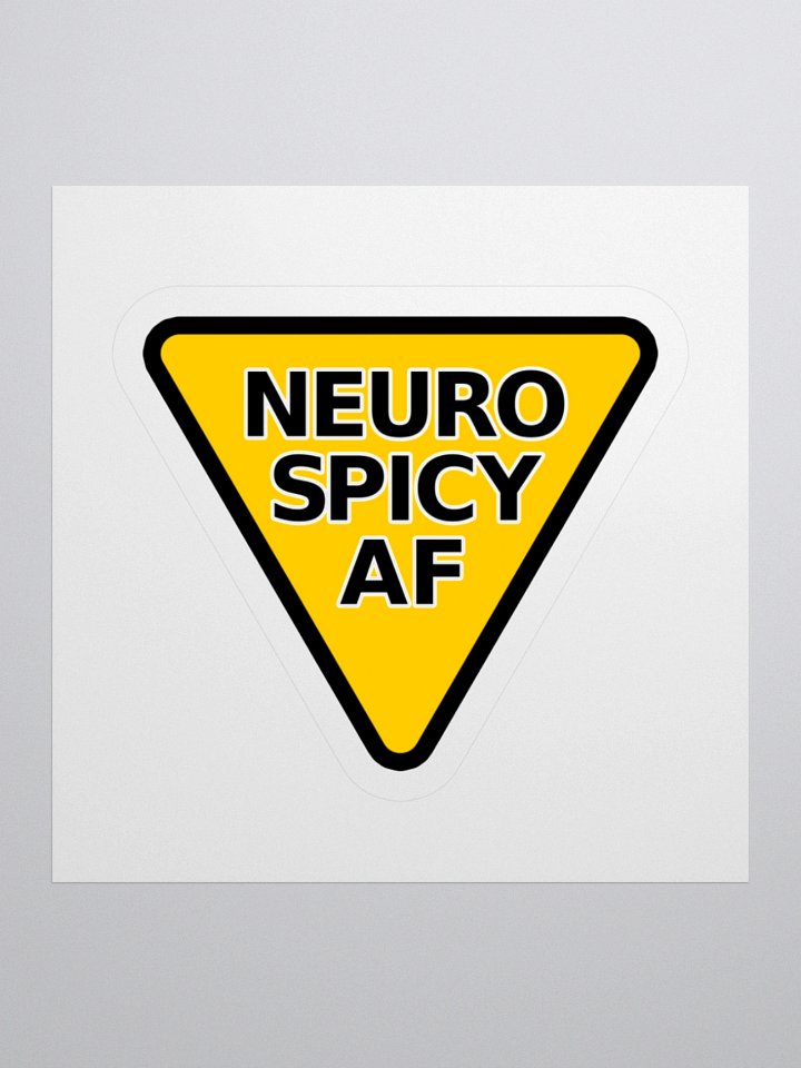 Neurospicy AF Sticker product image (1)