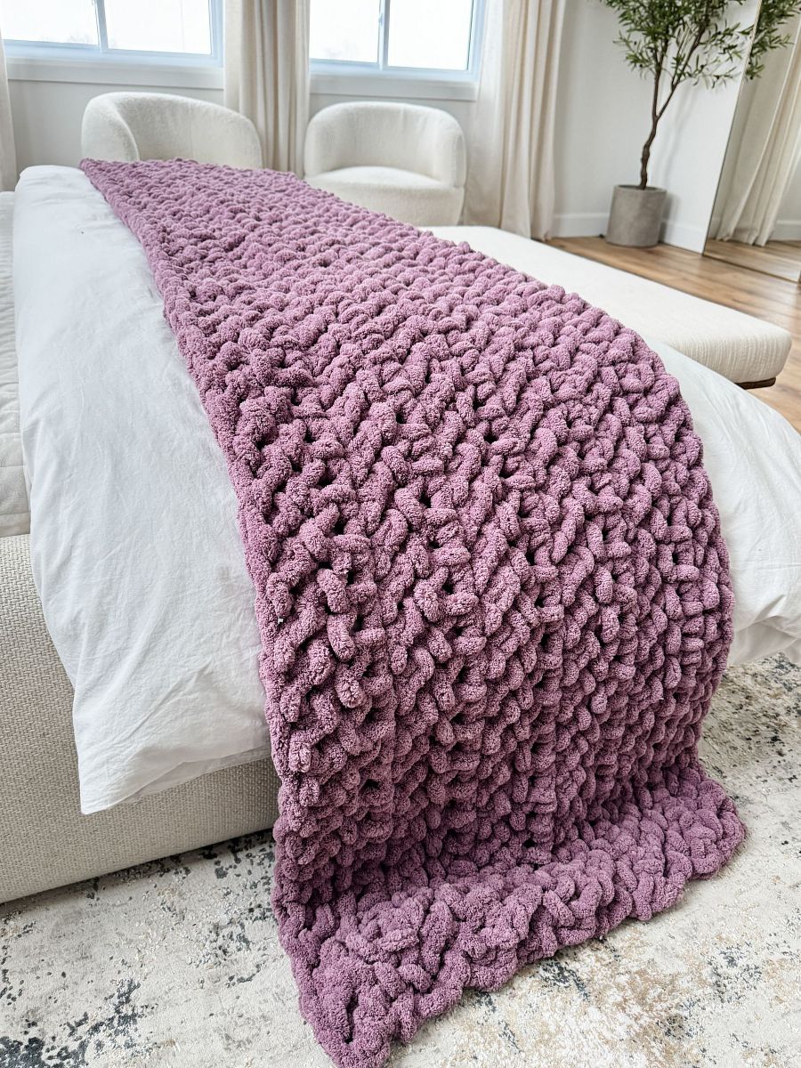 Colossal Cuddles Blanket Crochet Pattern product image (2)