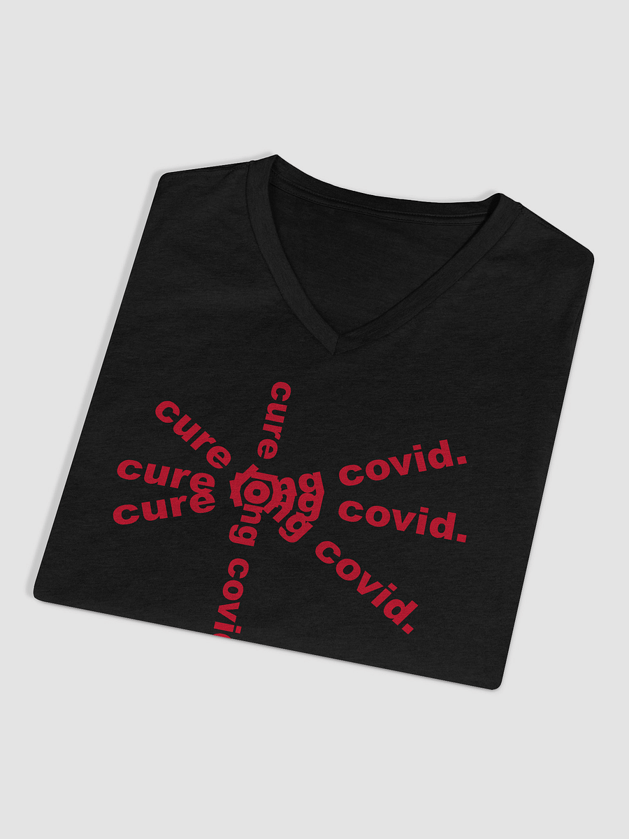 Cure Long Covid Relaxed V-Neck Tee product image (39)