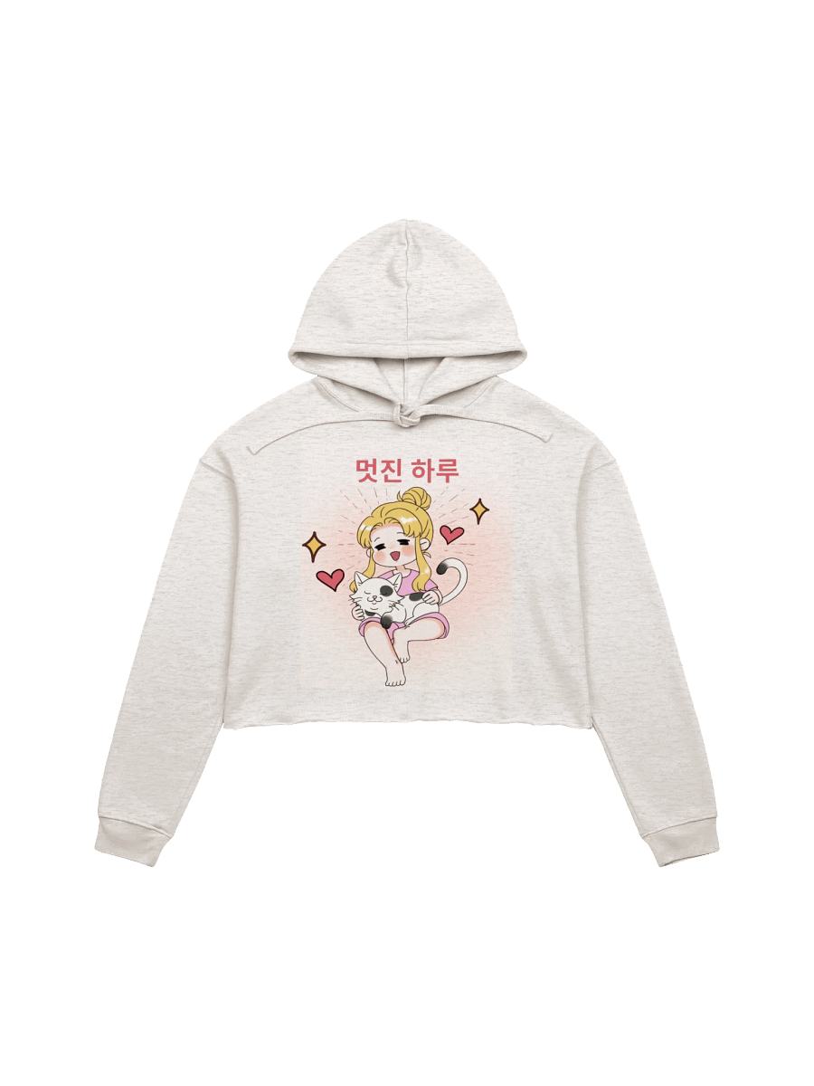 Cool Day Anime Fleece Hoodie product image (3)