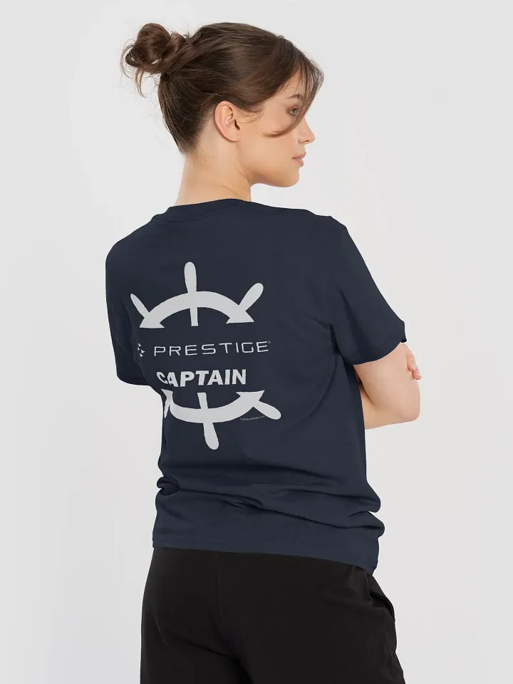 Prestige Captain - T-Shirt - Dark Shirt w/White Logo product image (1)