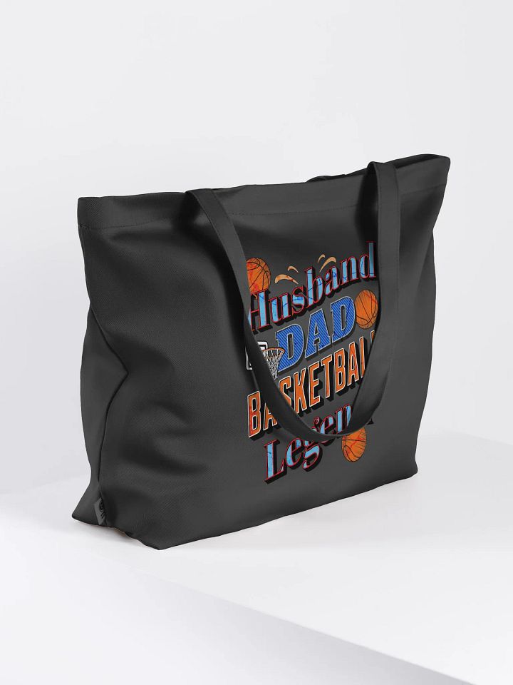 Husband Dad Basketball Legend Organic Tote Bag product image (1)
