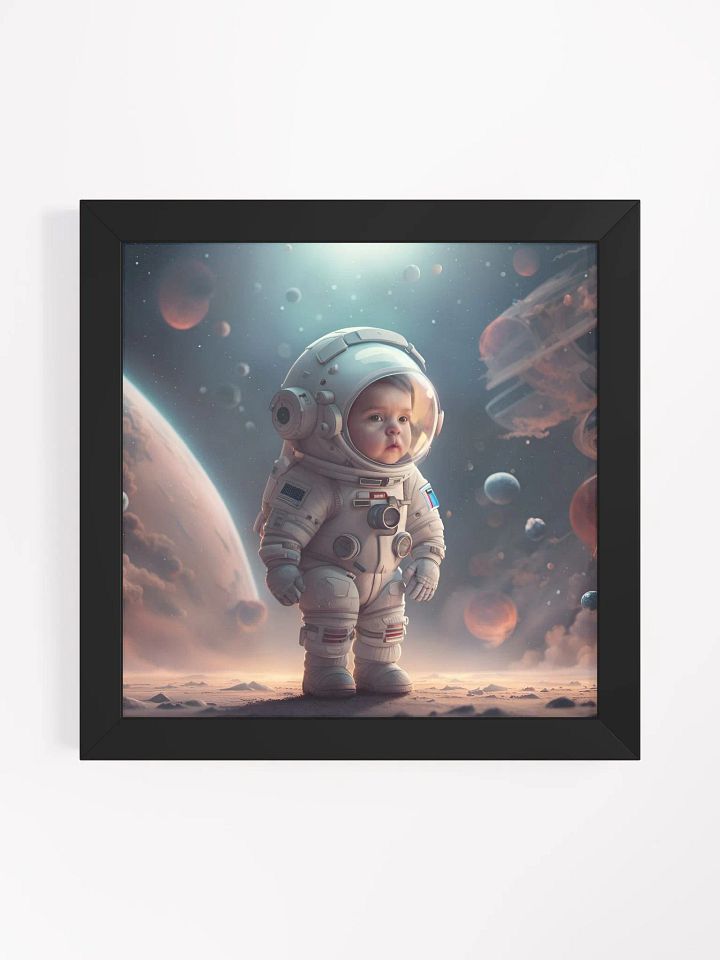 Framed Child Astronaut Poster product image (3)