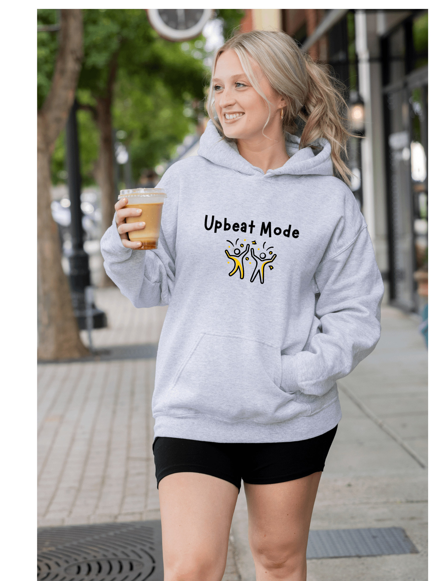 "Upbeat Mode" My Vibe Streetwear Hoodie product image (1)