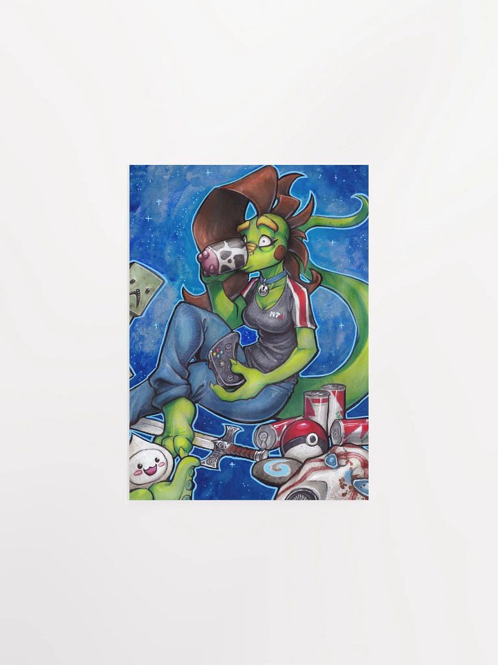 "Gamer Liz" Print product image (1)