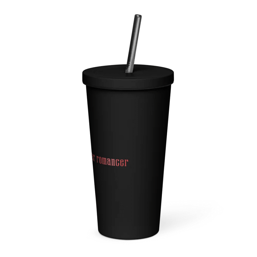 Certified Monster Romancer Tumbler with Straw - Black product image (3)