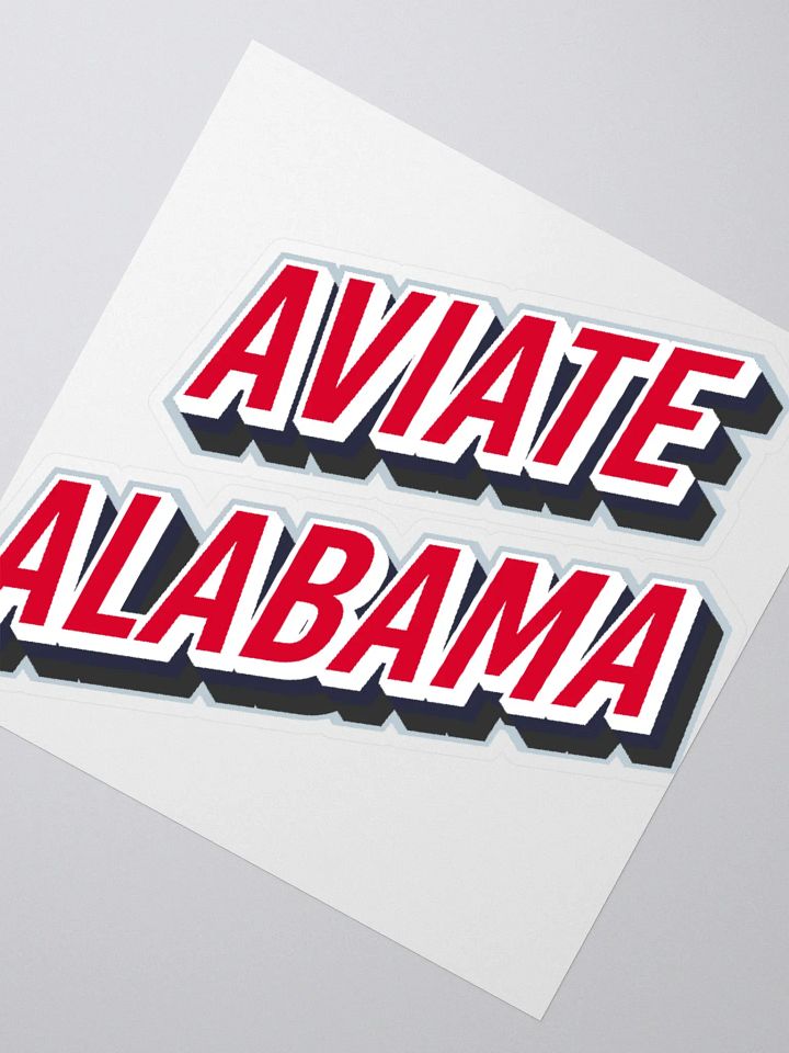 Aviate Alabama Sticker product image (2)