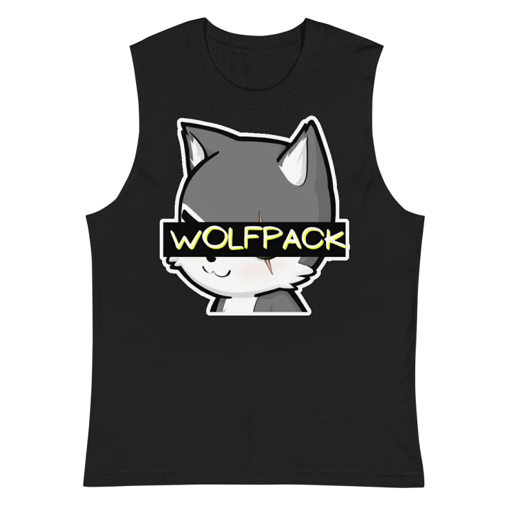 Unisex WOLFPACK Muscle Shirt (Chibi Wolf) product image (3)