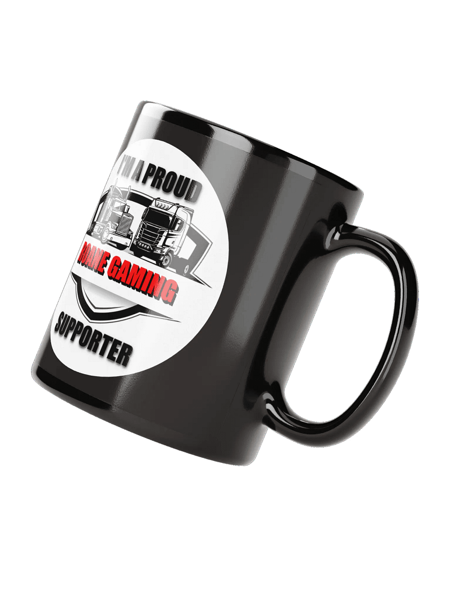 Roane Gaming Supporter Black Glossy Mug product image (2)
