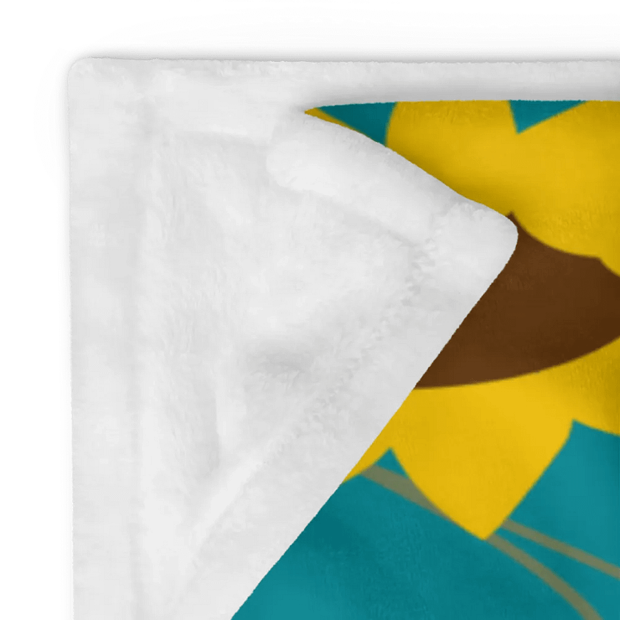 Colorful Floral Throw Blanket product image (2)