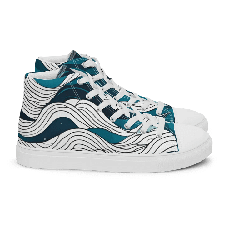 Fluidity Blue High Tops product image (2)