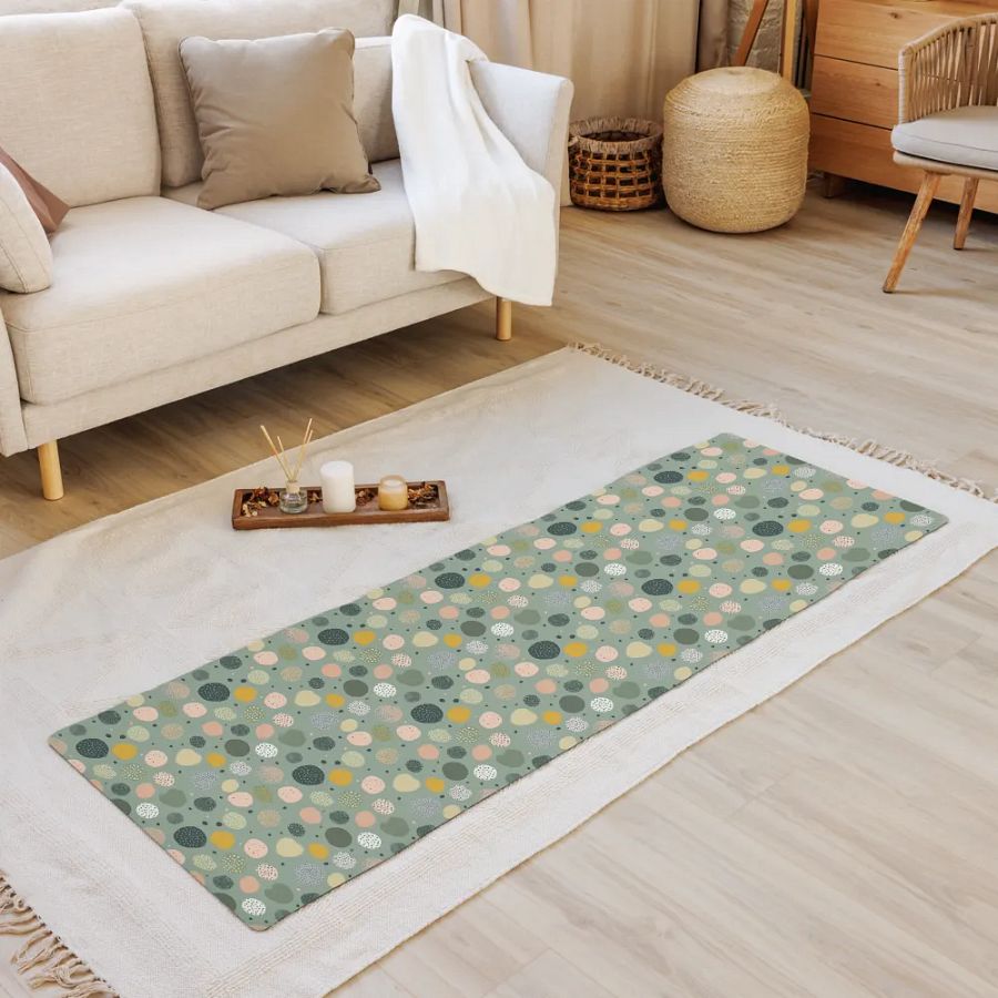 Green Boho Yoga Mat by Treasure Pie product image (9)