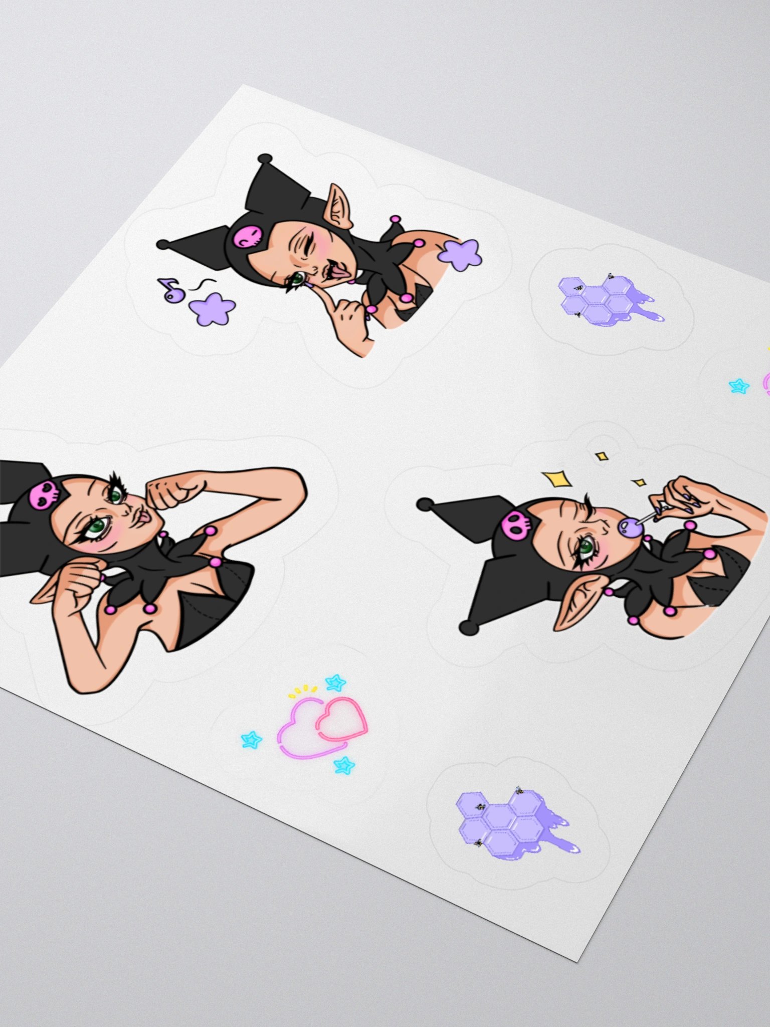 KuromixHon3y Sticker Sheet product image (7)