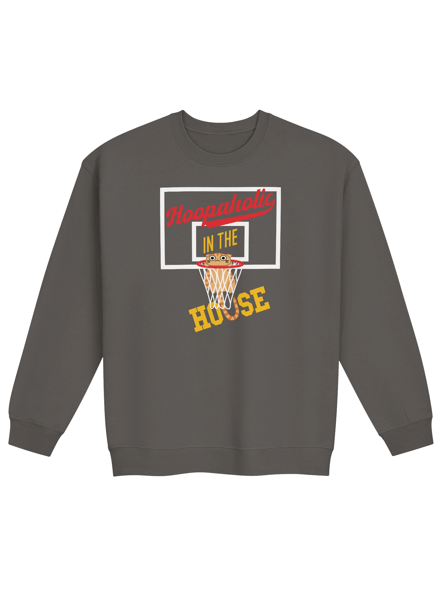 Basketball Cat (Hoopaholic IN THE HOUSE) - Unisex Adult Sweatshirt product image (1)
