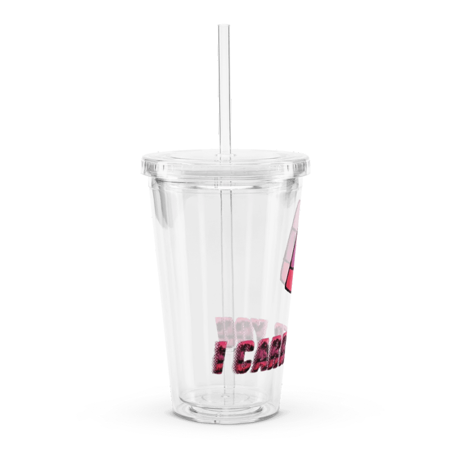 I CARRIED YOU - Plastic Tumbler product image (3)