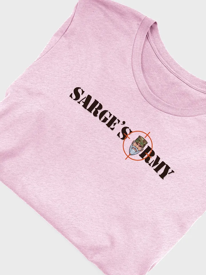 Official SARGE'S ARMY Comfy T-Shirt - Light product image (1)