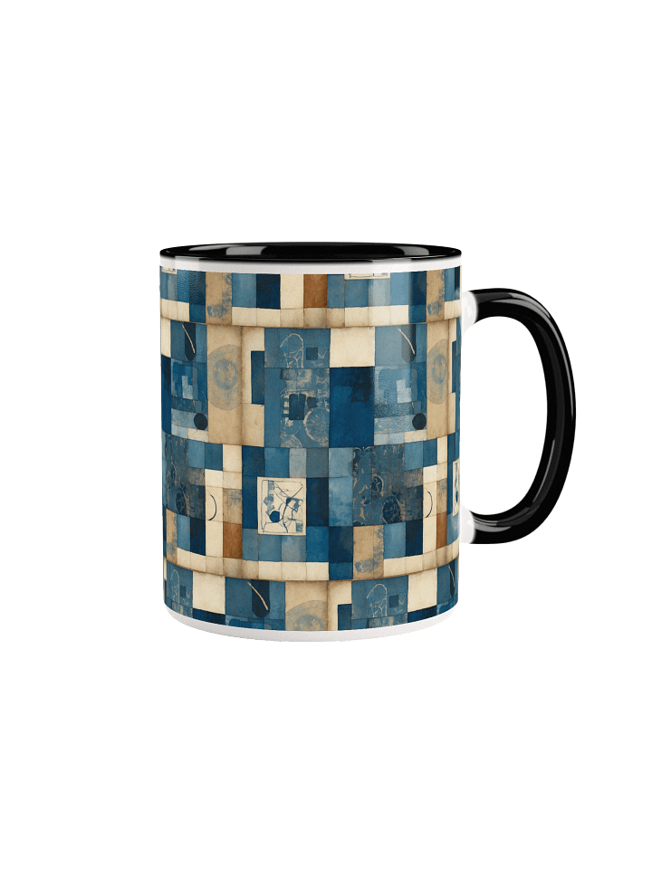 Mosaic Blues Ceramic Mug product image (2)