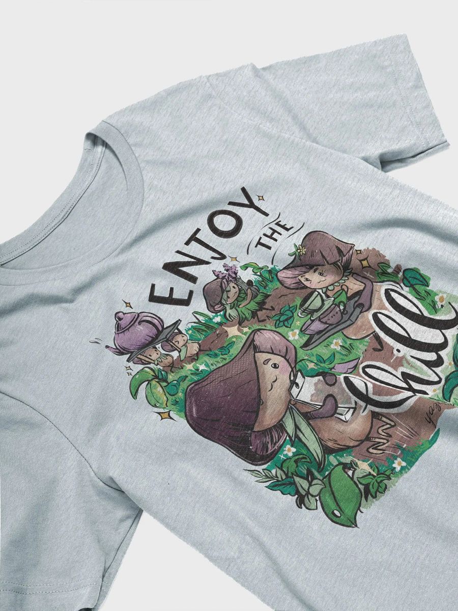 Fungus Parade Enchanted Forest T-Shirt - Whimsical Mushroom People Art product image (11)