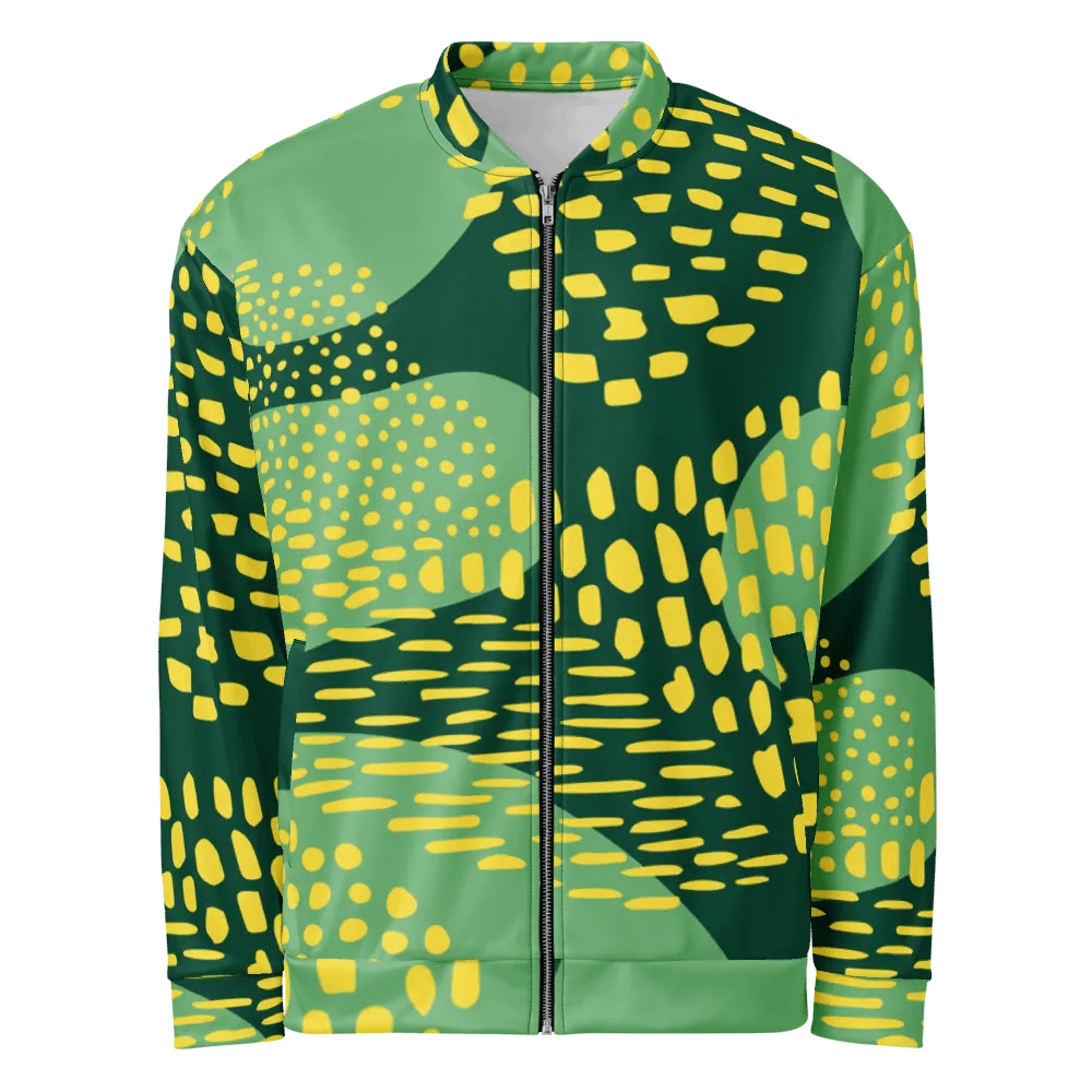 Dynamic Flow All-Over Bomber Jacket product image (1)